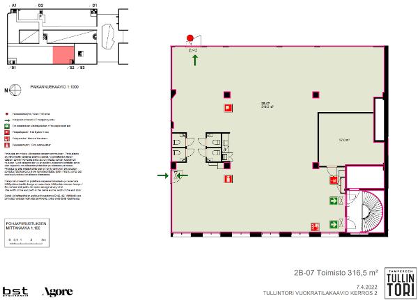 Tullikatu 6, Tampere, 316 m² toimisto