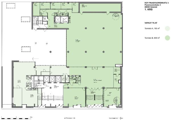 Paasivuorenkatu 3, Helsinki, 815 m² toimisto