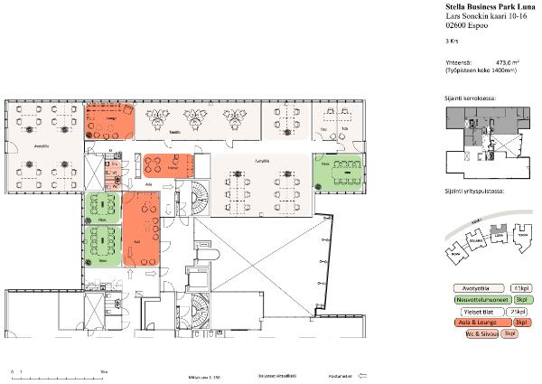 Lars Sonckin kaari 14, Espoo, 403 m² toimisto