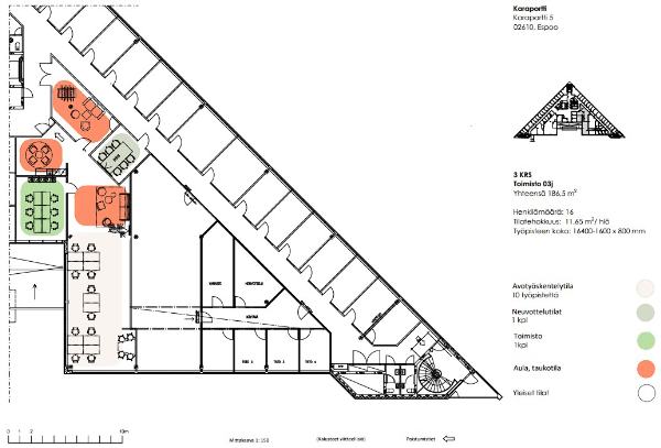 Karaportti 5, Espoo, 182 m² toimisto