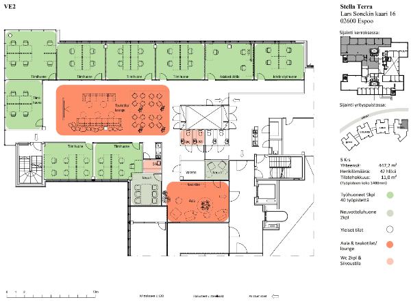 Lars Sonckin kaari 16, Espoo, 447 m² toimisto